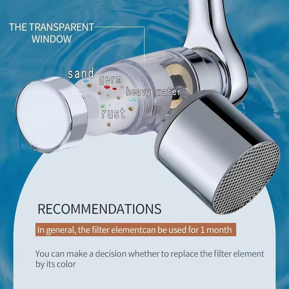 Metal Universal Faucet Extende - Basin Mixer Tap 评论和价格