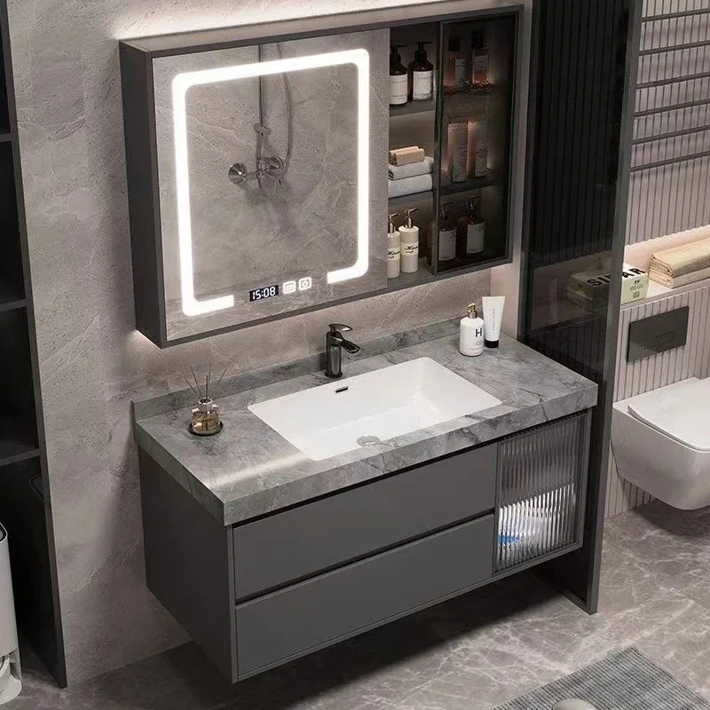 Luxury Vanity Bathroom Cabinet - Home Bathroom Vanity Combo 评论和价格