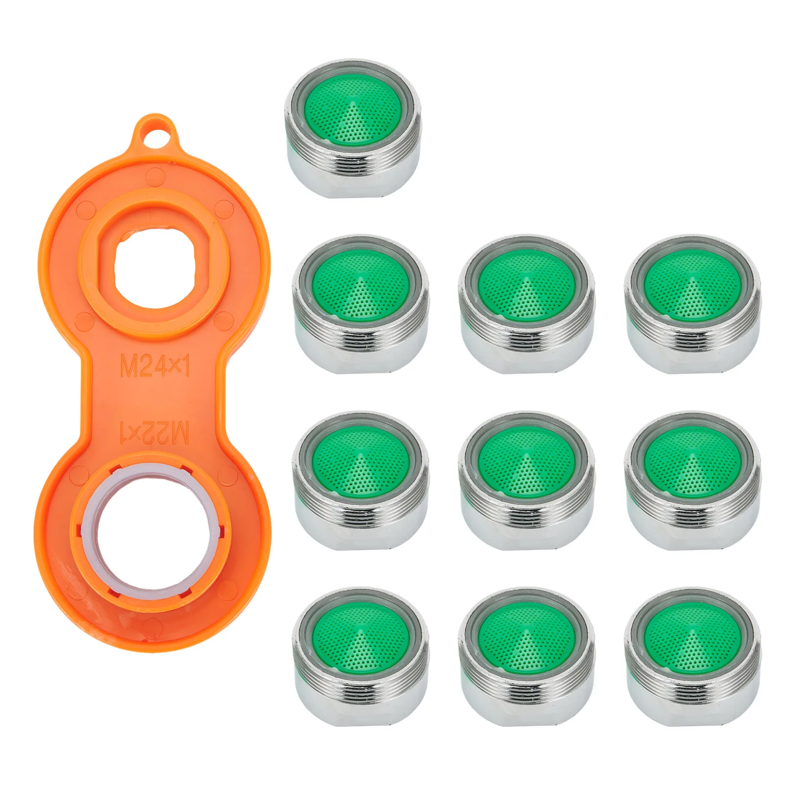 10pcs 24mm ABS Faucet Aerator  - Basin Mixer Tap 评论和价格